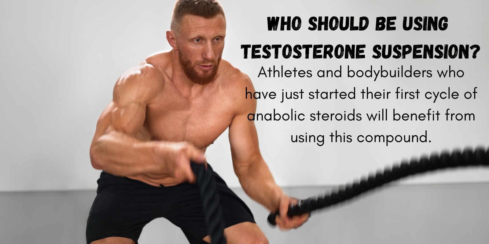 Who should be using Testosterone Suspension_